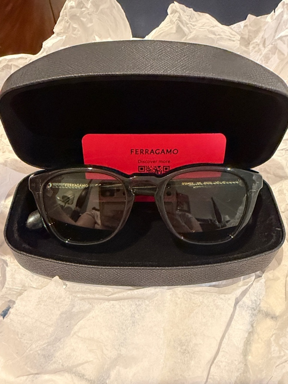 Salvatore Ferragamo women olive Frame Sunglasses with olive Lenses new